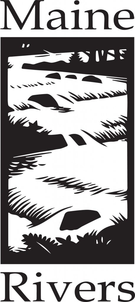 maine rivers logo white