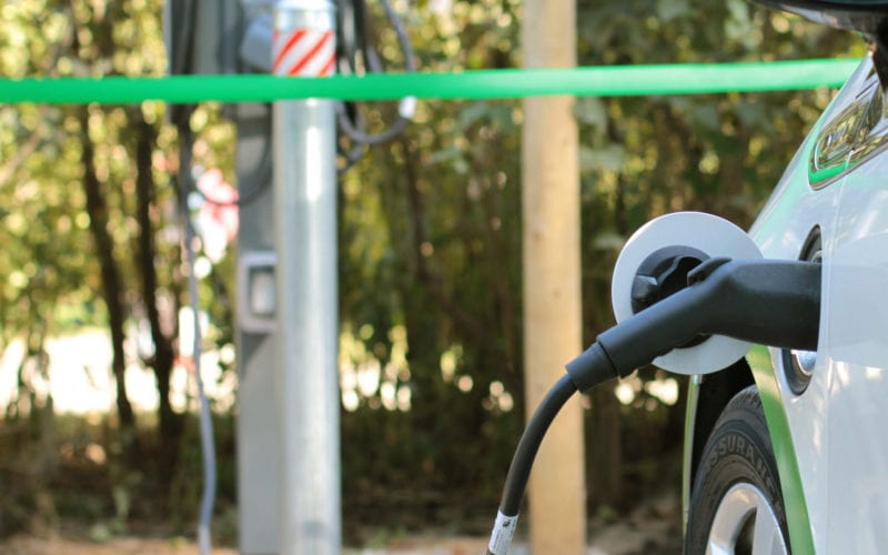 Gilsland Farm electric vehicle charging station