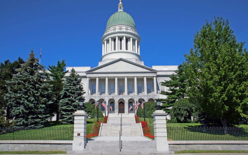 Maine State House, by Andrew Lachance
