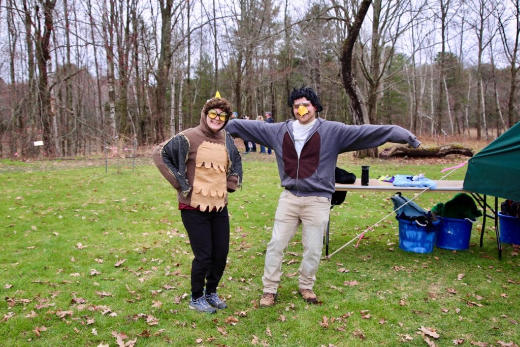 Staff from the Ecology School performed funny conservation skits!