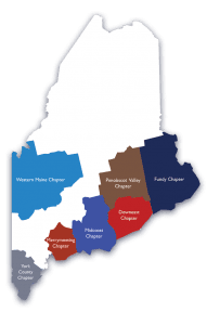 Maine Audubon Chapter Map