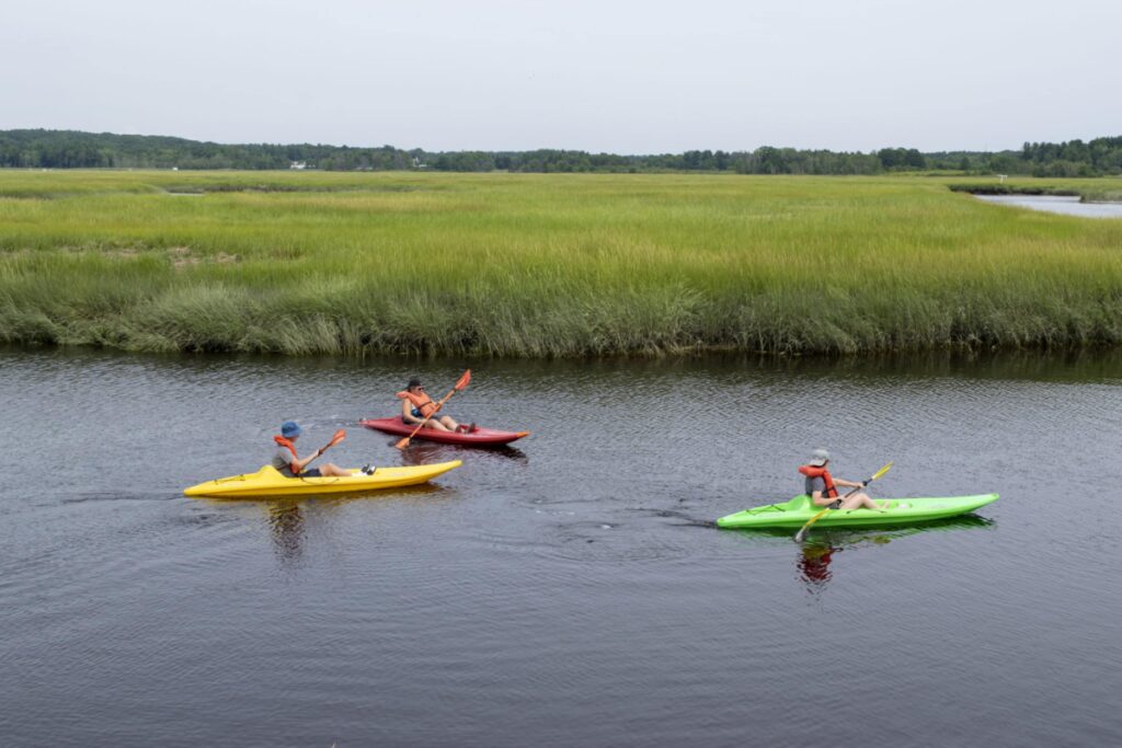 Scarborough Marsh kayaks