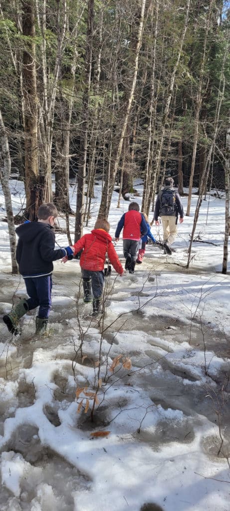 February 2022 vacation camp at Fields Pond 