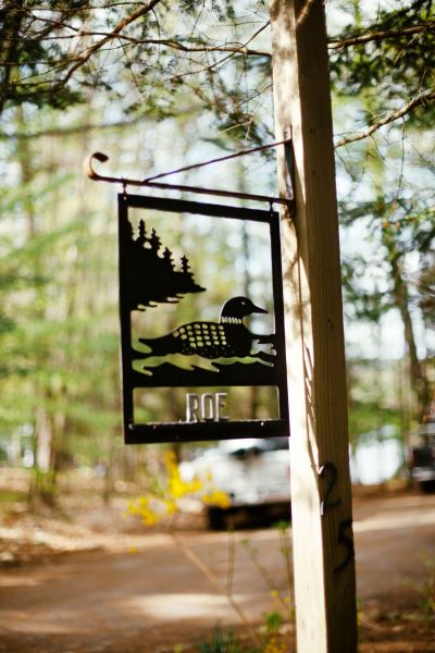 Loon House Sign