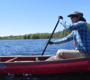 Fields Pond canoe