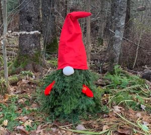 Gnome made of balsam