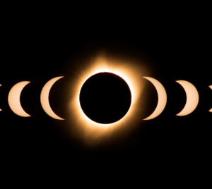solar eclipse graphic