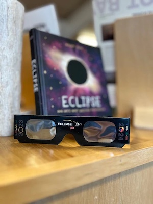 Eclipse glasses for sale in the Nature Store